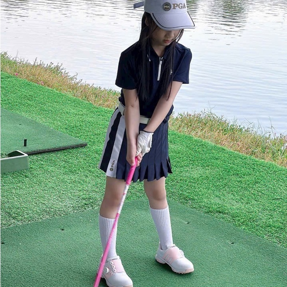 PGA Navy Golf Outfit for Kids